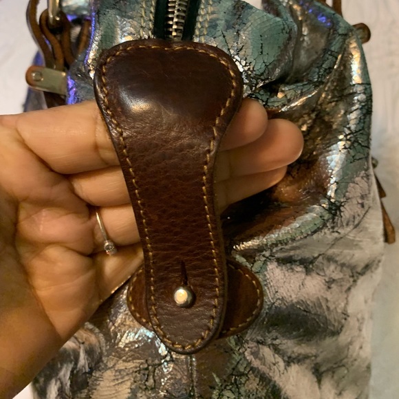 PAURIC SWEENEY METALLIC LEATHER BAG - Picture 15 of 16